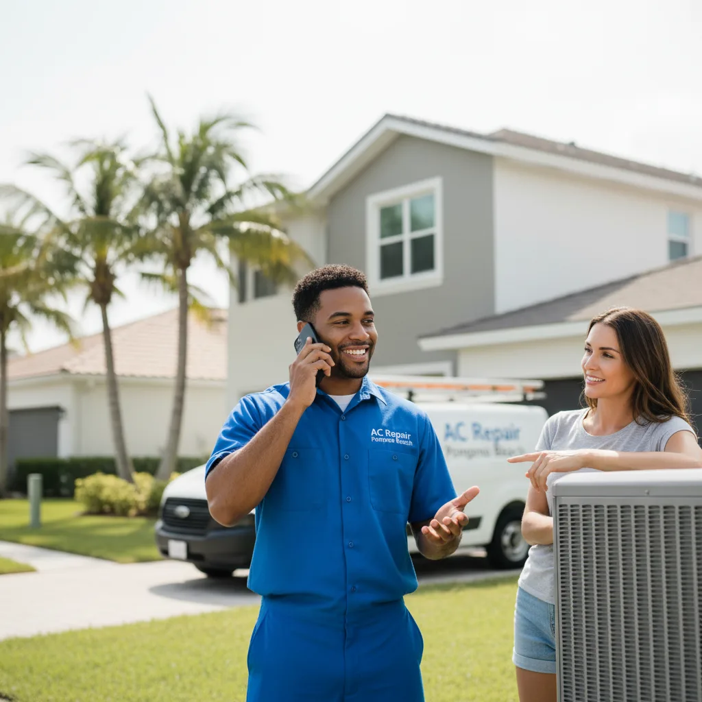 AC Repair Pompano Beach customer support in North Sutton